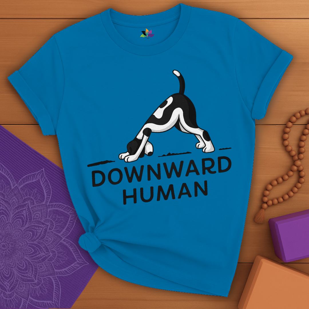 Downward Human Flow T-shirt