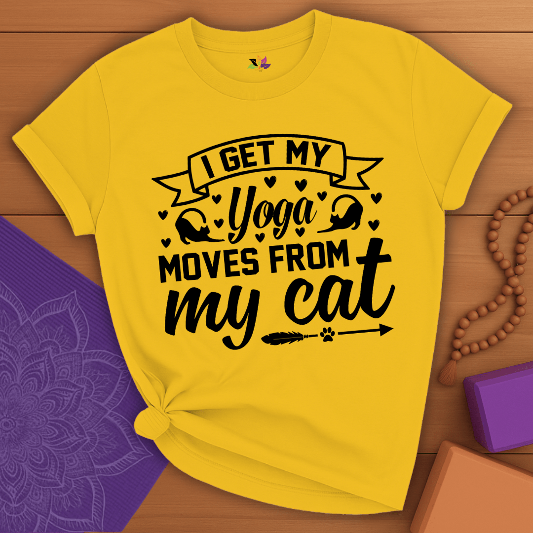 Fur-tastic Yoga Moves T-shirt