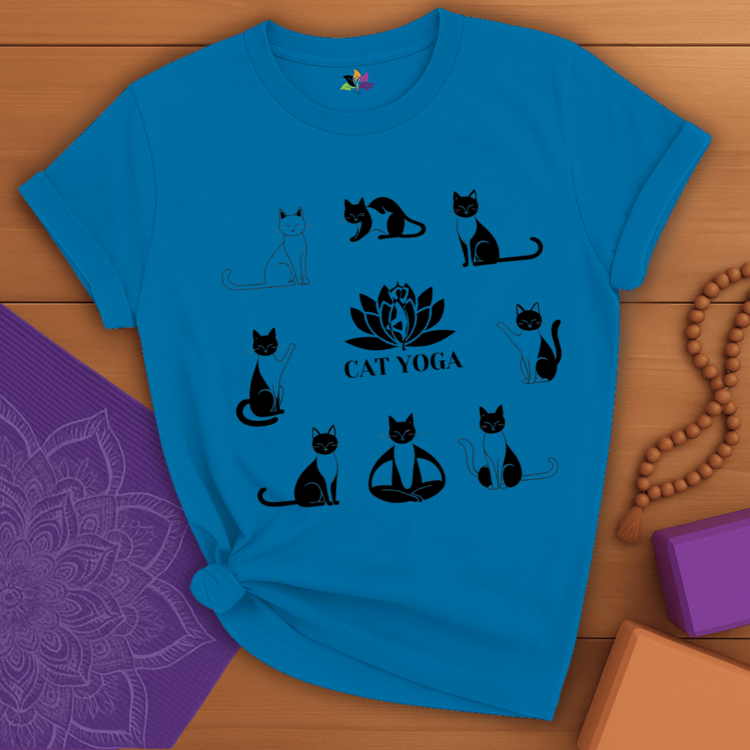 Cat Yoga T-shirt