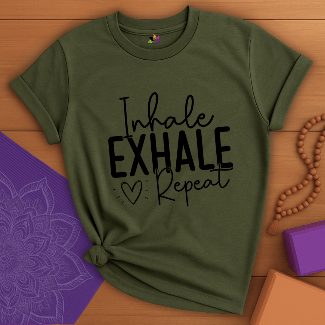 Inhale Exhale Repeat T-shirt