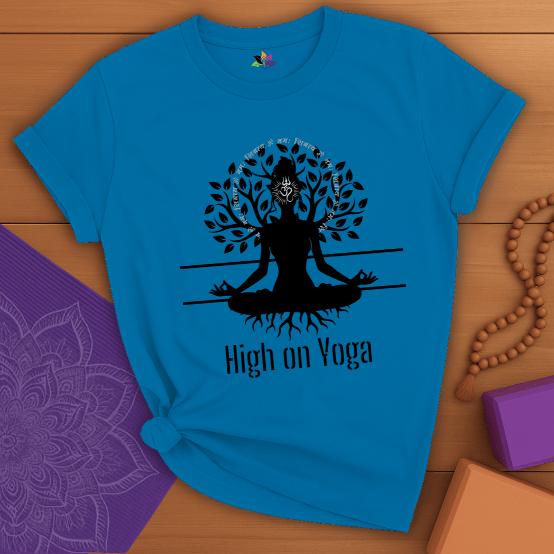 High on Yoga T-shirt
