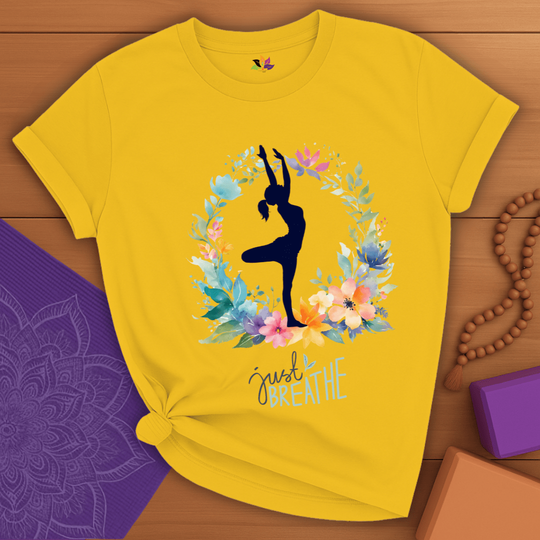 Floral Yoga T-shirt