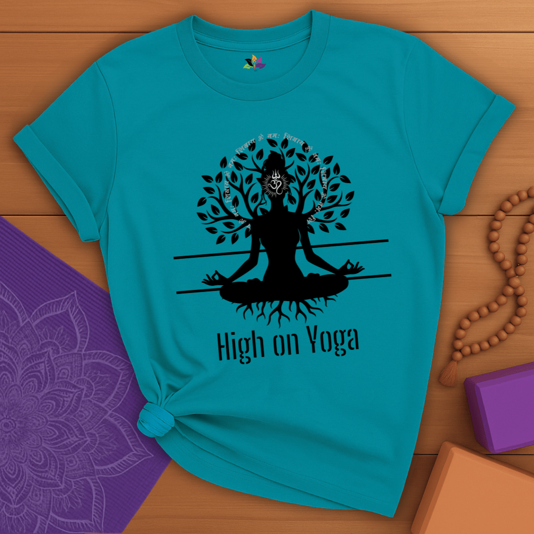 High on Yoga T-shirt