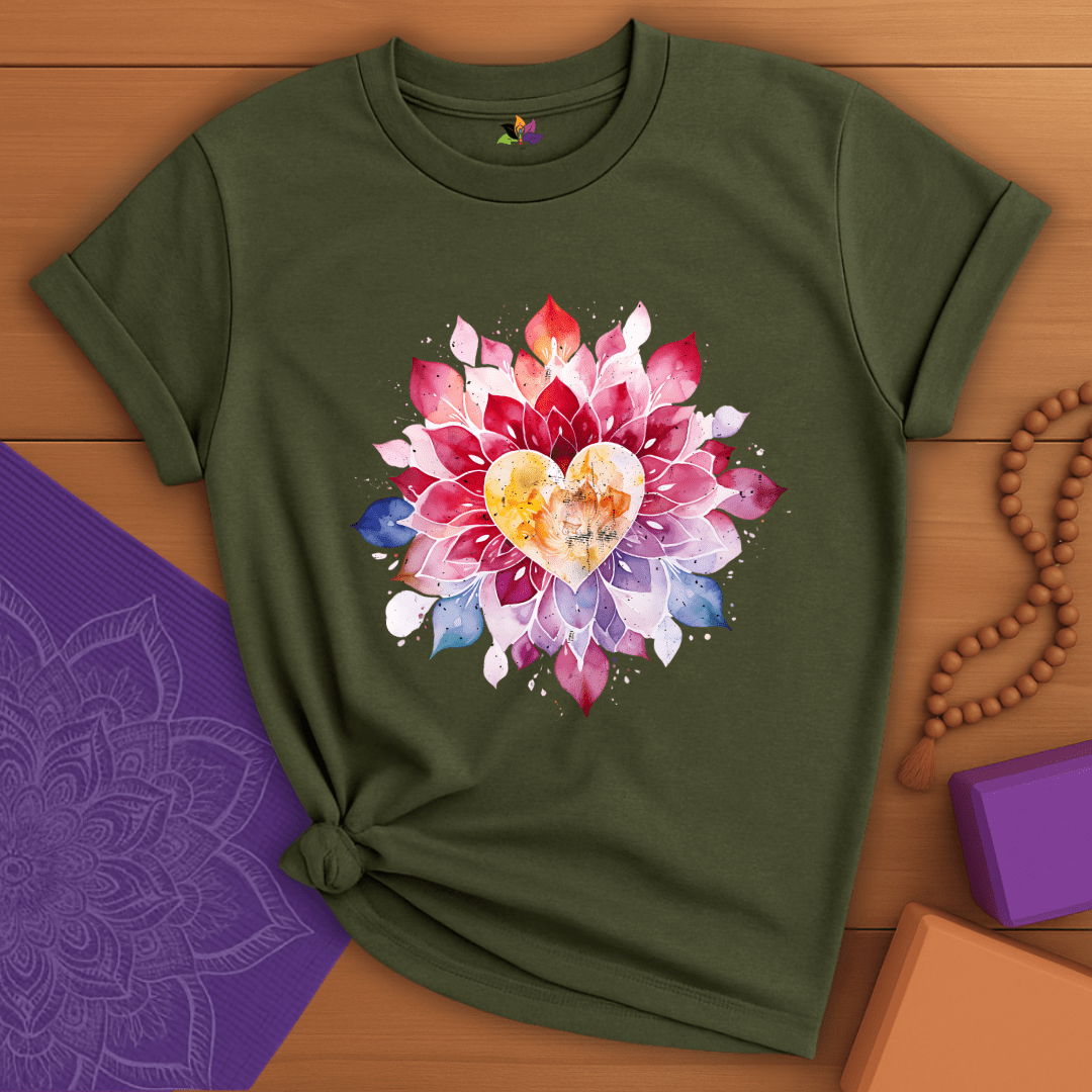 Heart Mandala T-shirt