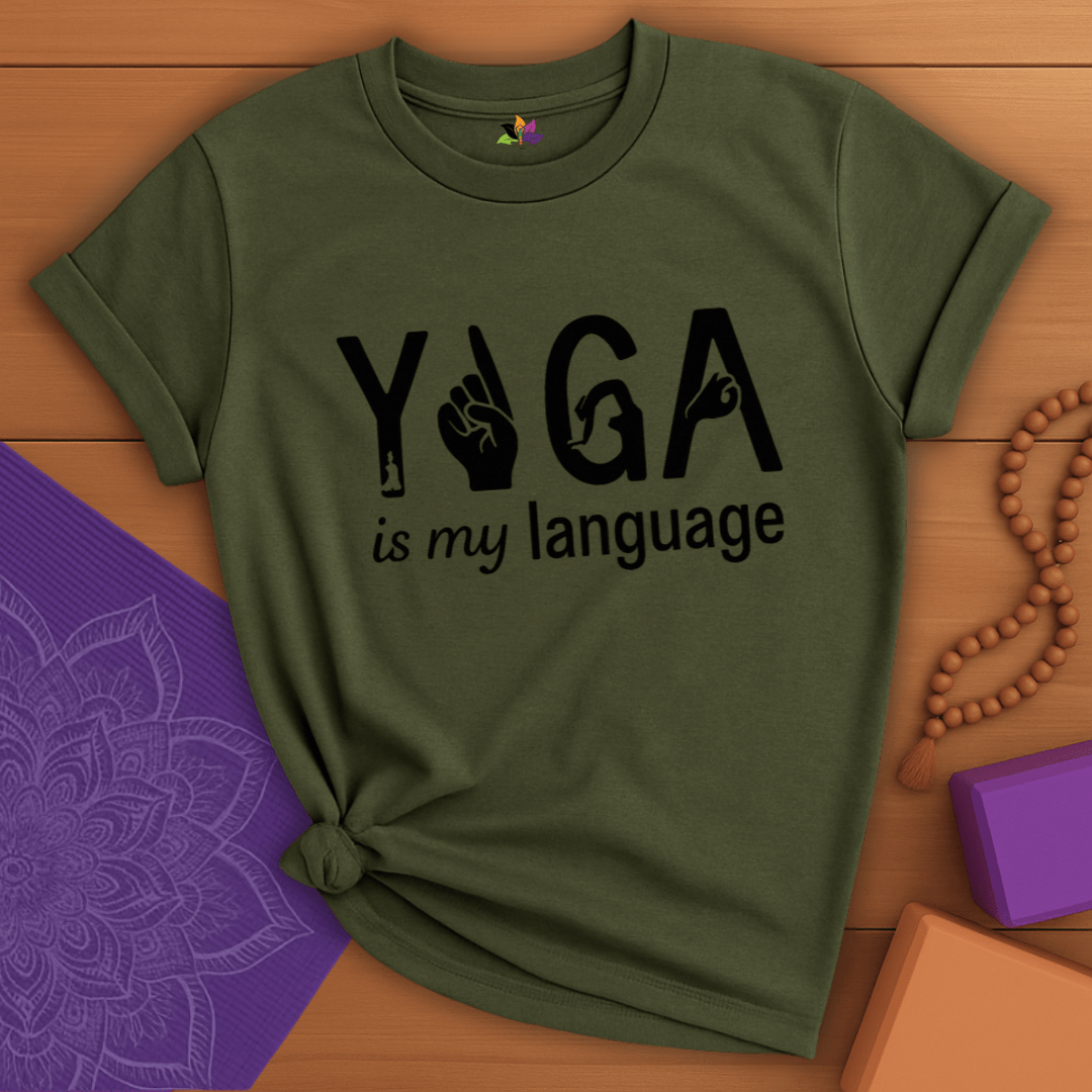 Yoga Language T-shirt