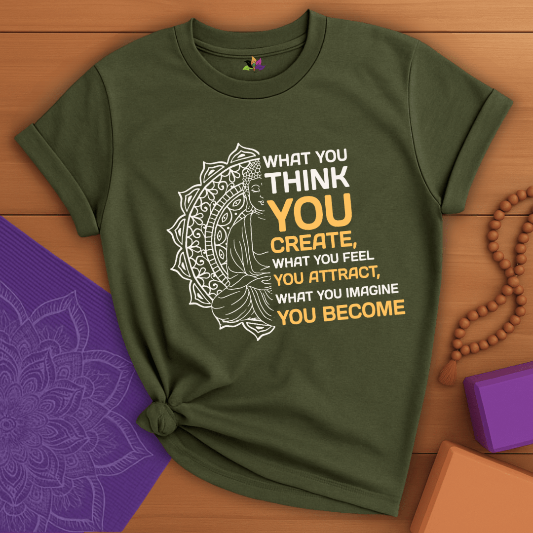 Mandala Buddha Fusion T-shirt