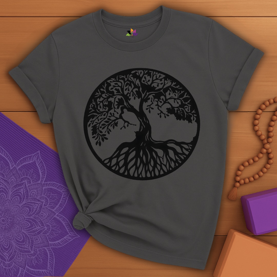 Rooted Tree Circle T-shirt
