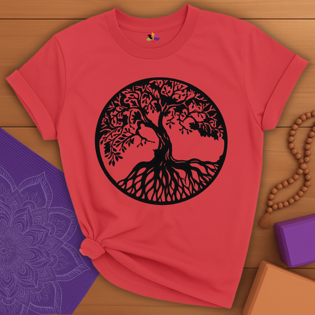 Rooted Tree Circle T-shirt