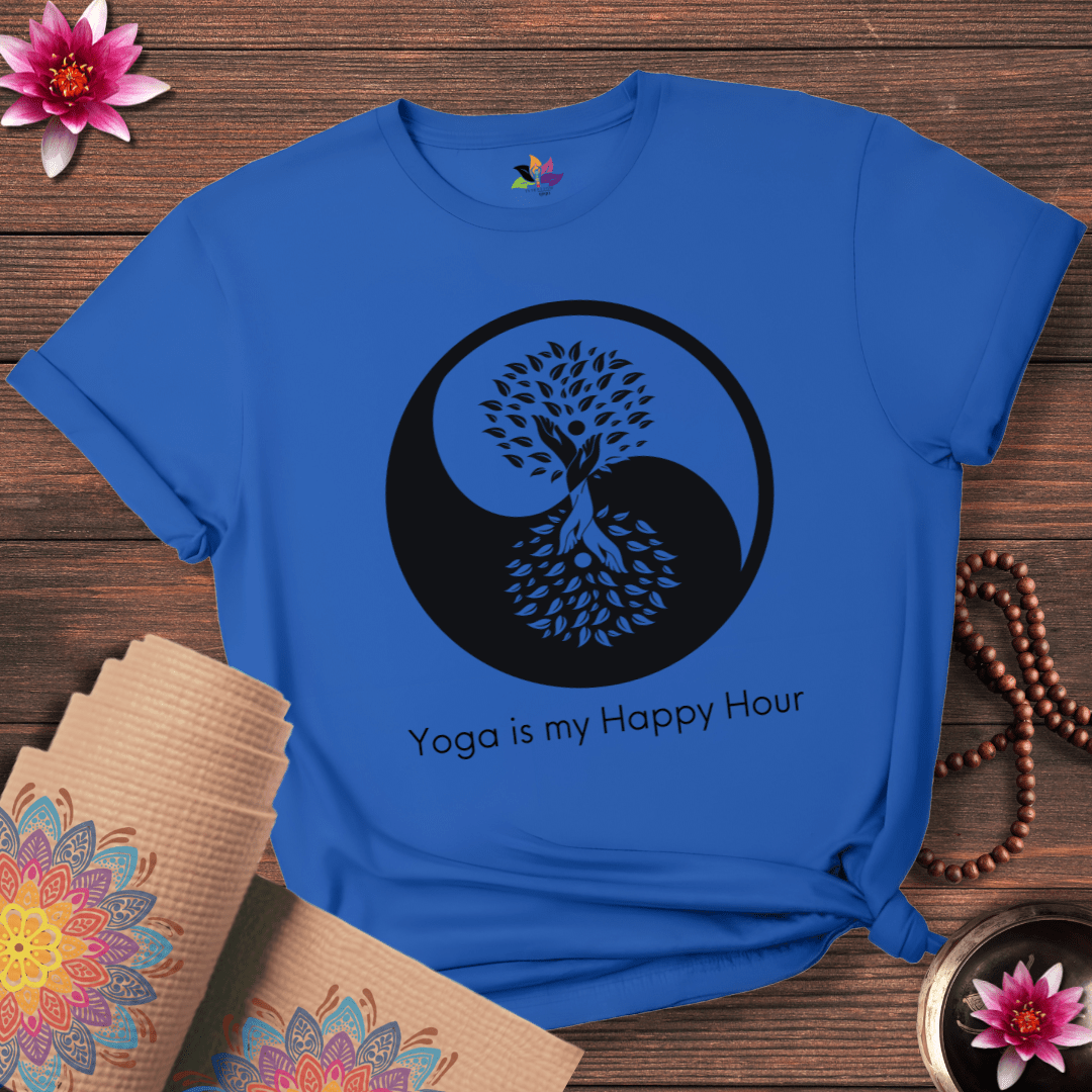 Yin Yang Joy Tree T-shirt