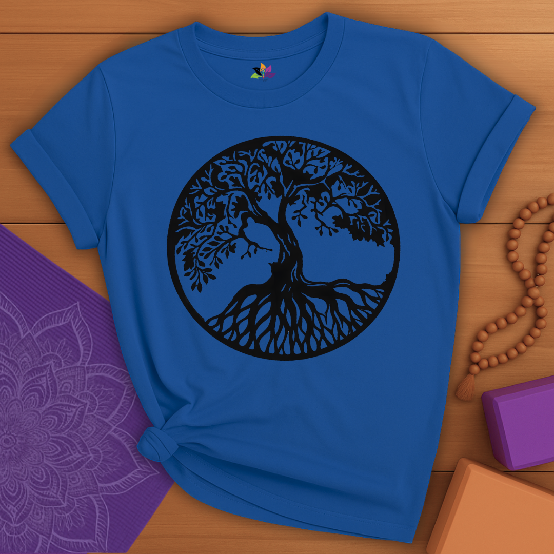 Rooted Tree Circle T-shirt