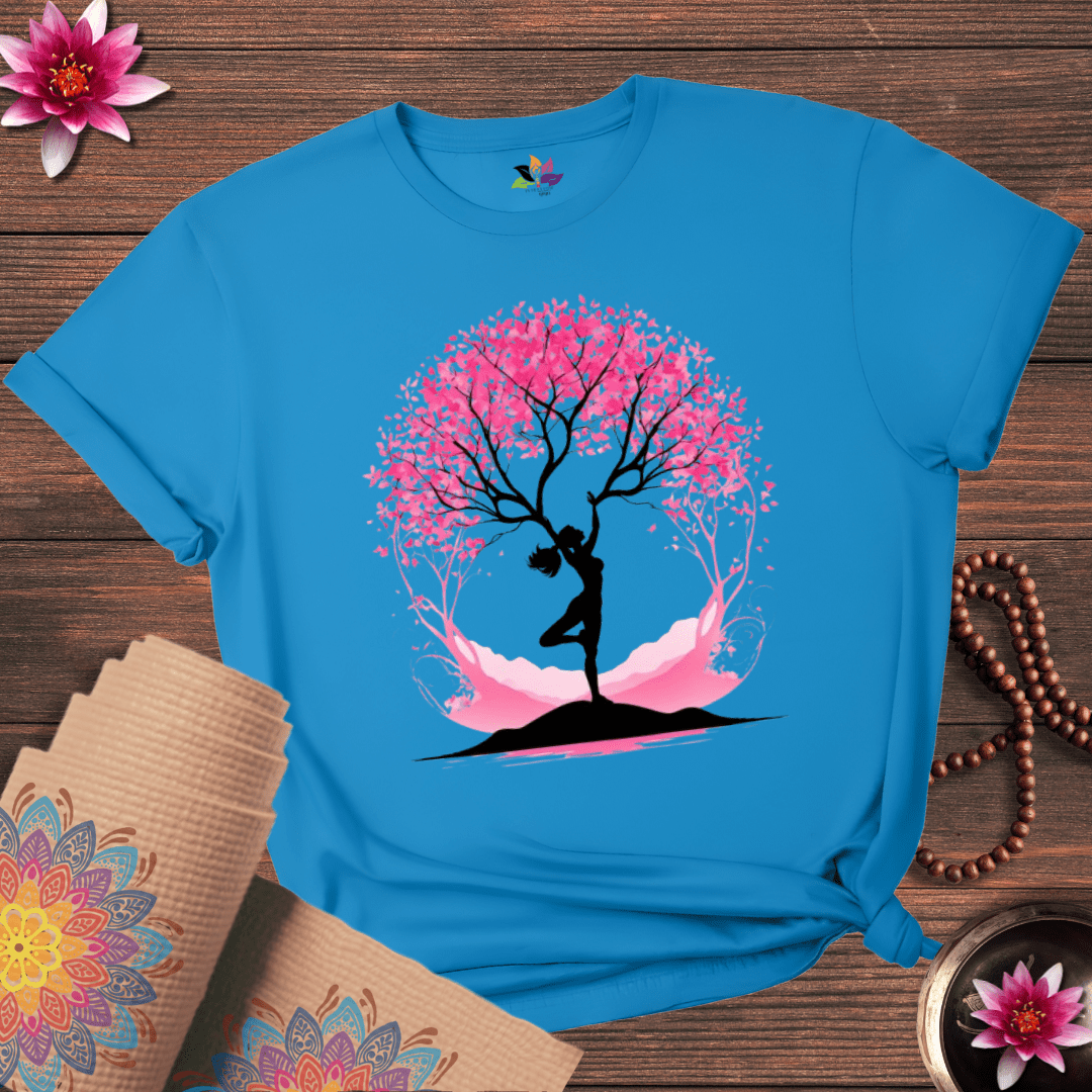 Tree Pose Art T-shirt