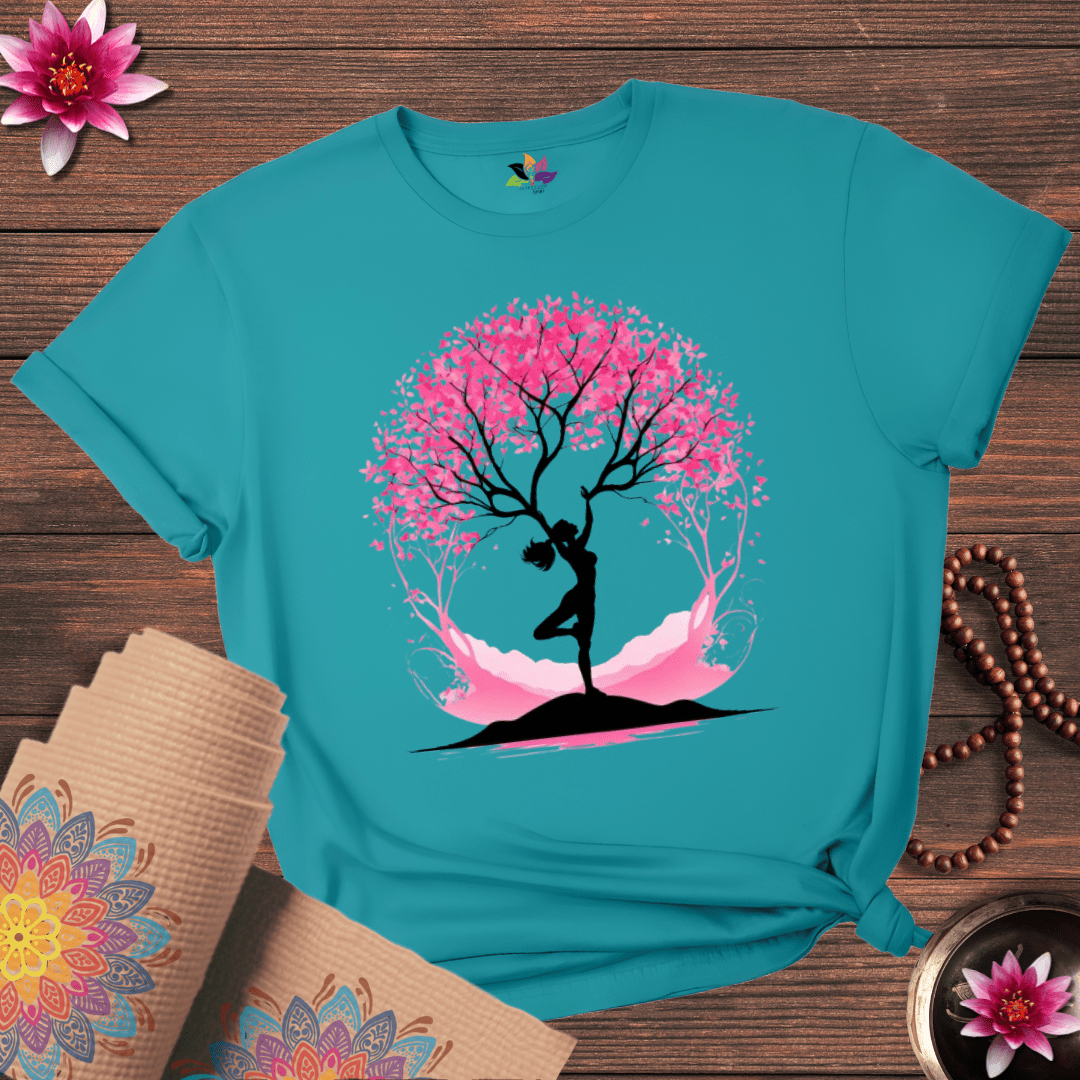 Tree Pose Art T-shirt