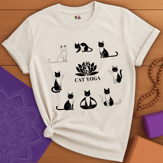 Cat Yoga T-shirt