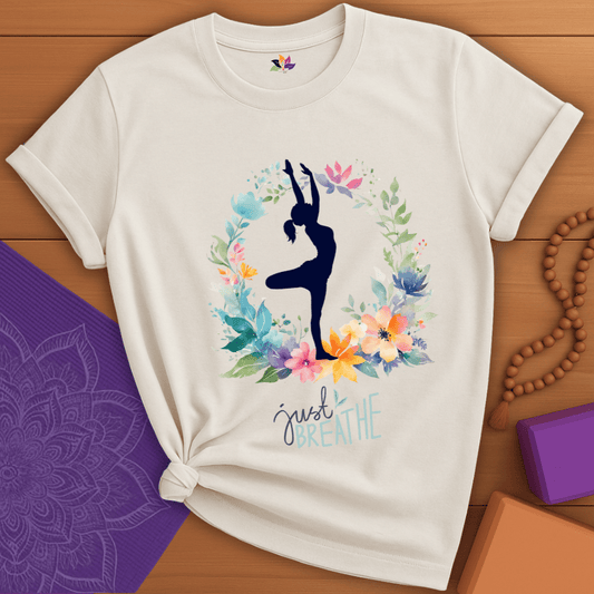 Floral Yoga T-shirt