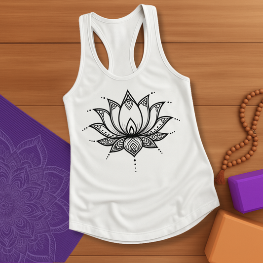 Sacred Lotus Flow Tank Top
