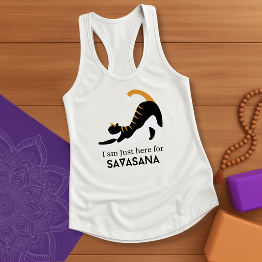 Purrfect Savasana Cat Tank Top