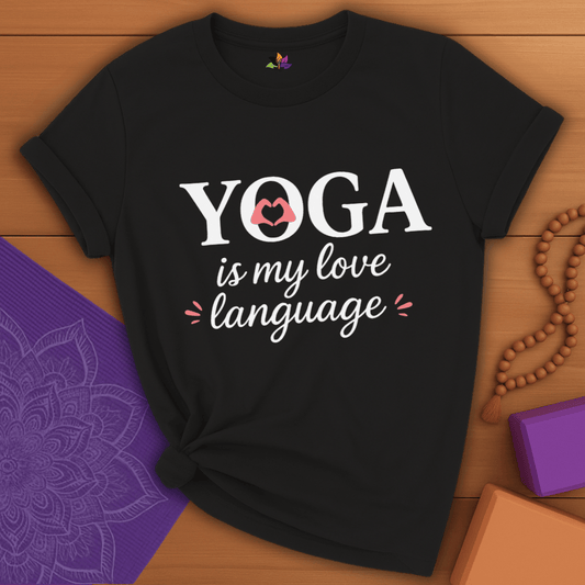 Yoga Love Language T-shirt