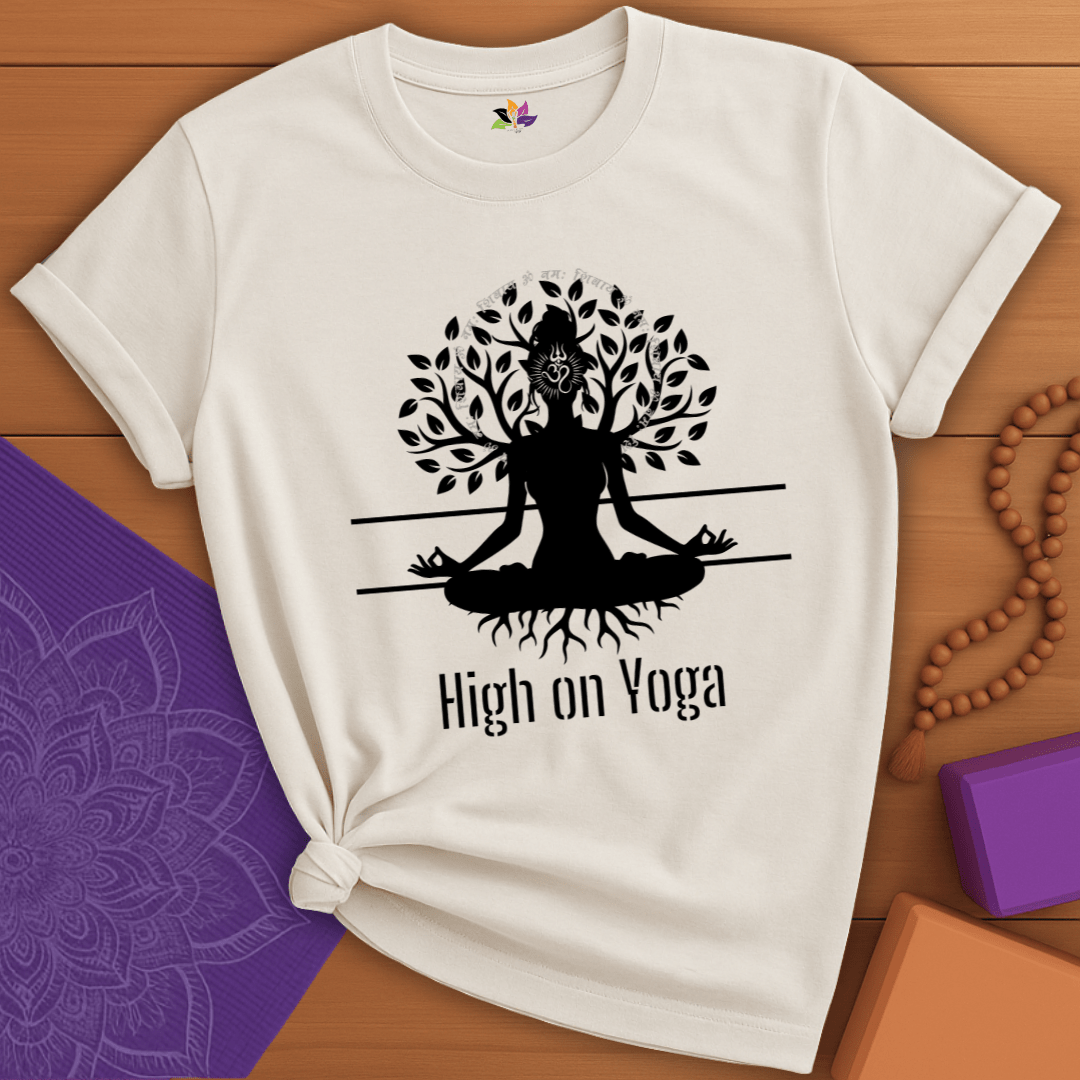 High on Yoga T-shirt