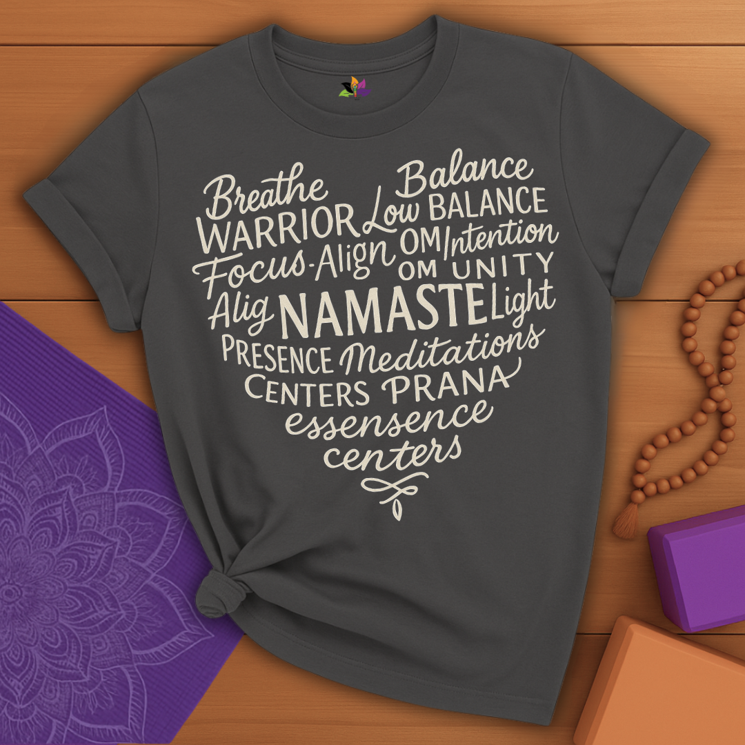 Heart Namaste T-shirt