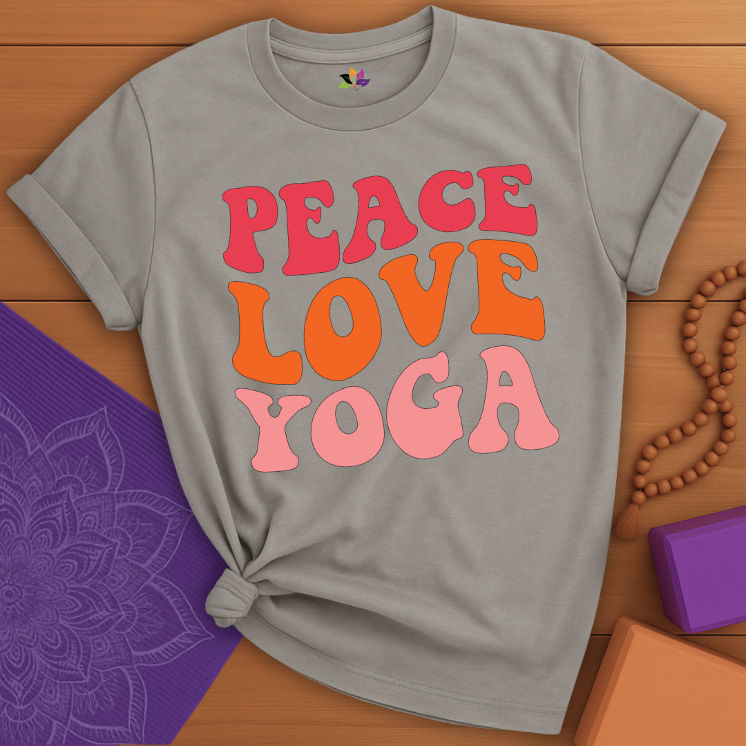 Peace.Love.Yoga T-shirt
