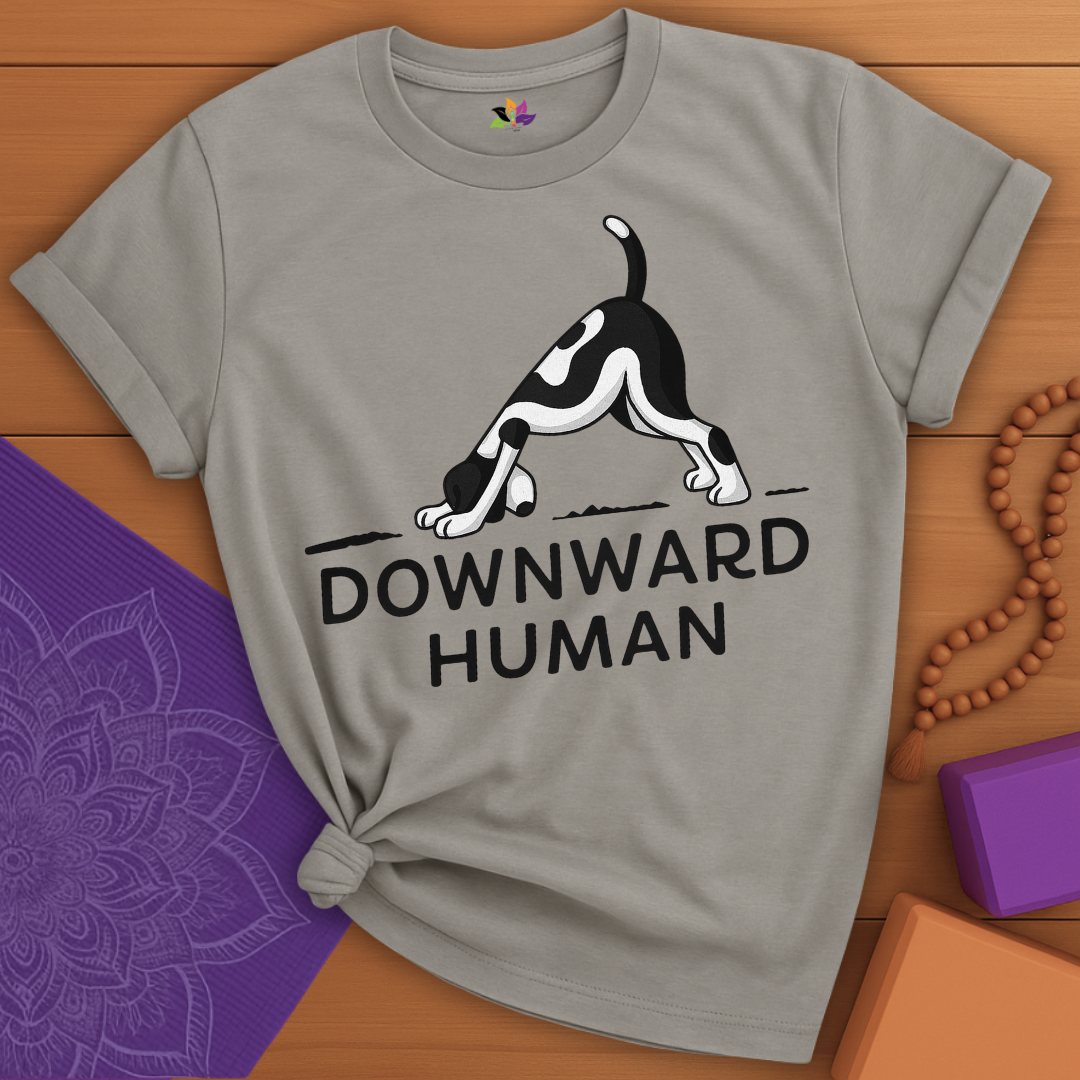 Downward Human Flow T-shirt