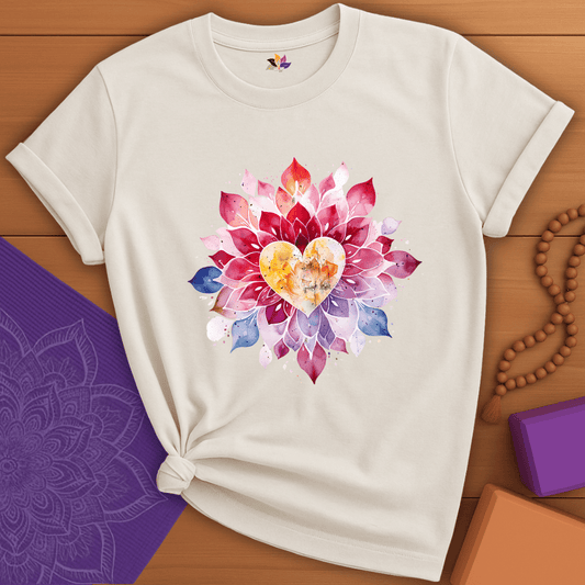 Heart Mandala T-shirt