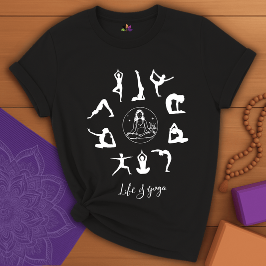 Life is Yoga T-shirt