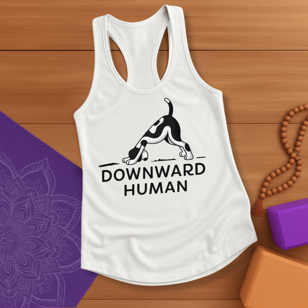 Downward Human Flow Tank Top