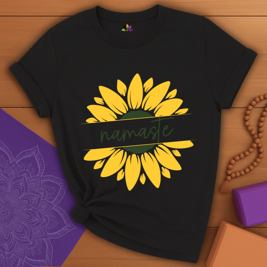 Sunflower Namaste Glow T-shirt