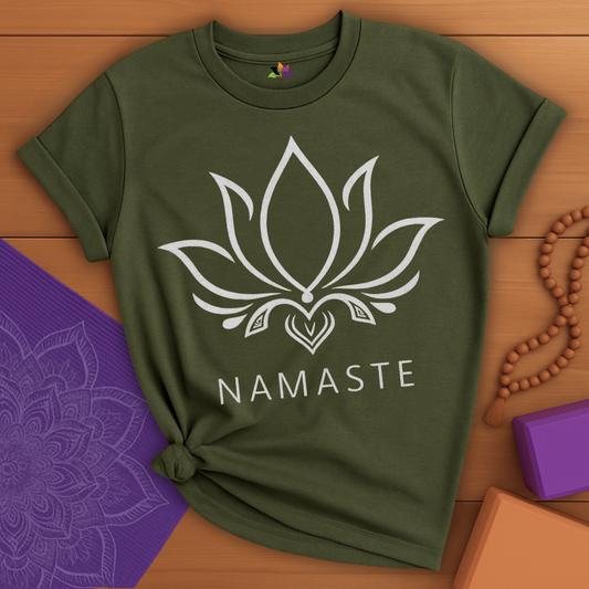 The Namaste Lotus T-shirt