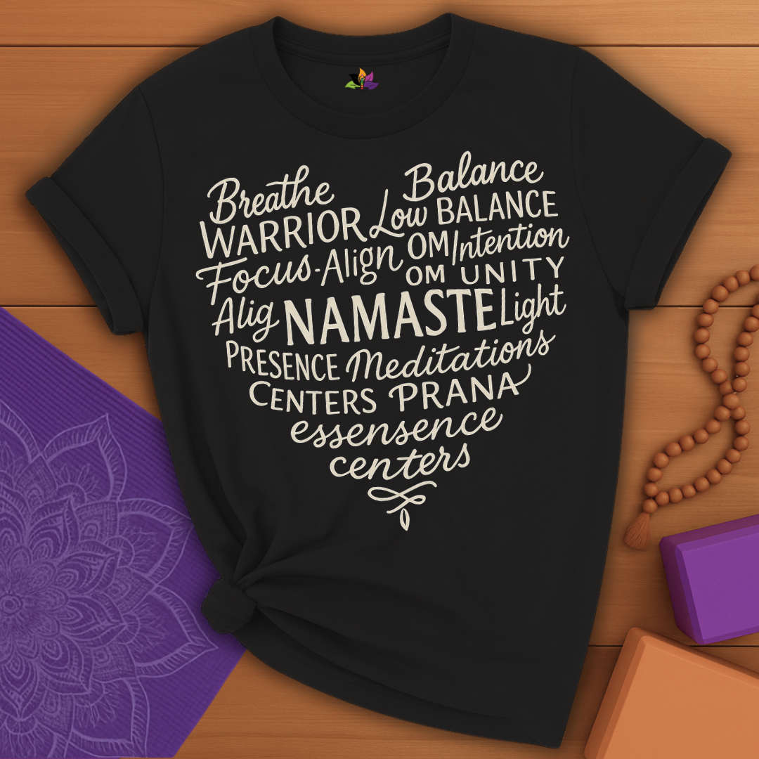Heart Namaste T-shirt