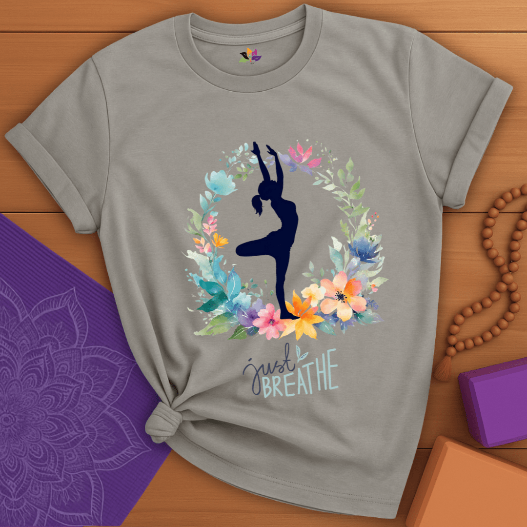 Floral Yoga T-shirt