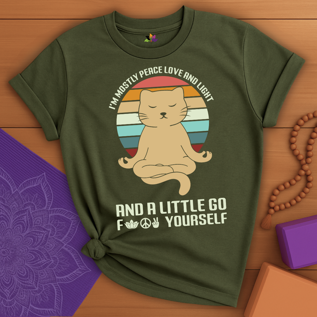 Sassy Zen Cat T-shirt