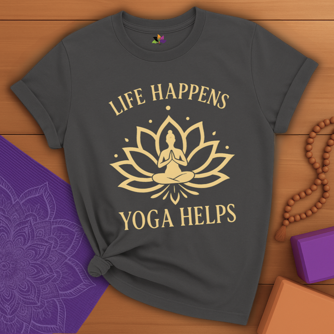 Life and Yoga T-shirt