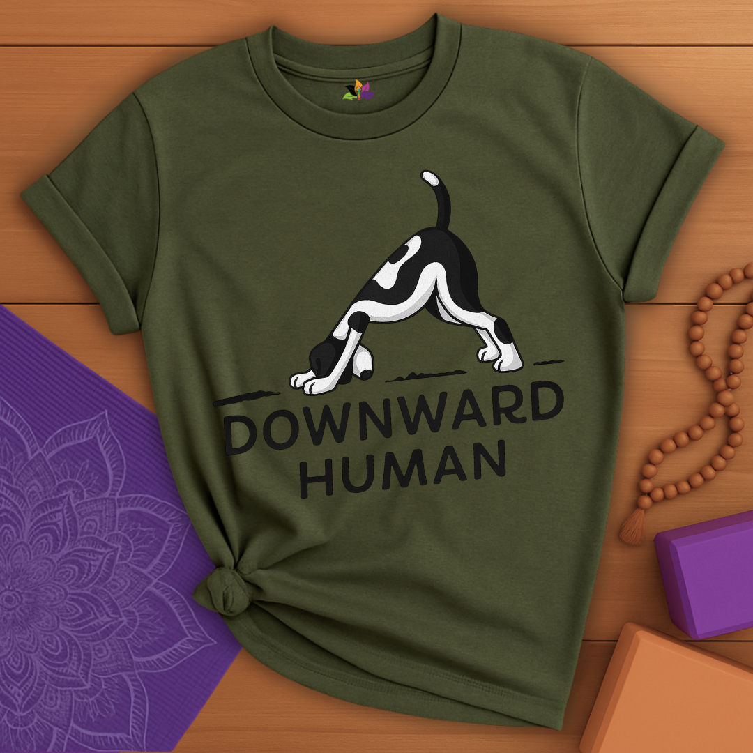 Downward Human Flow T-shirt