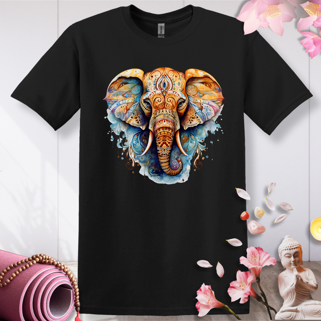 Mystic Elephant Mandala T-shirt