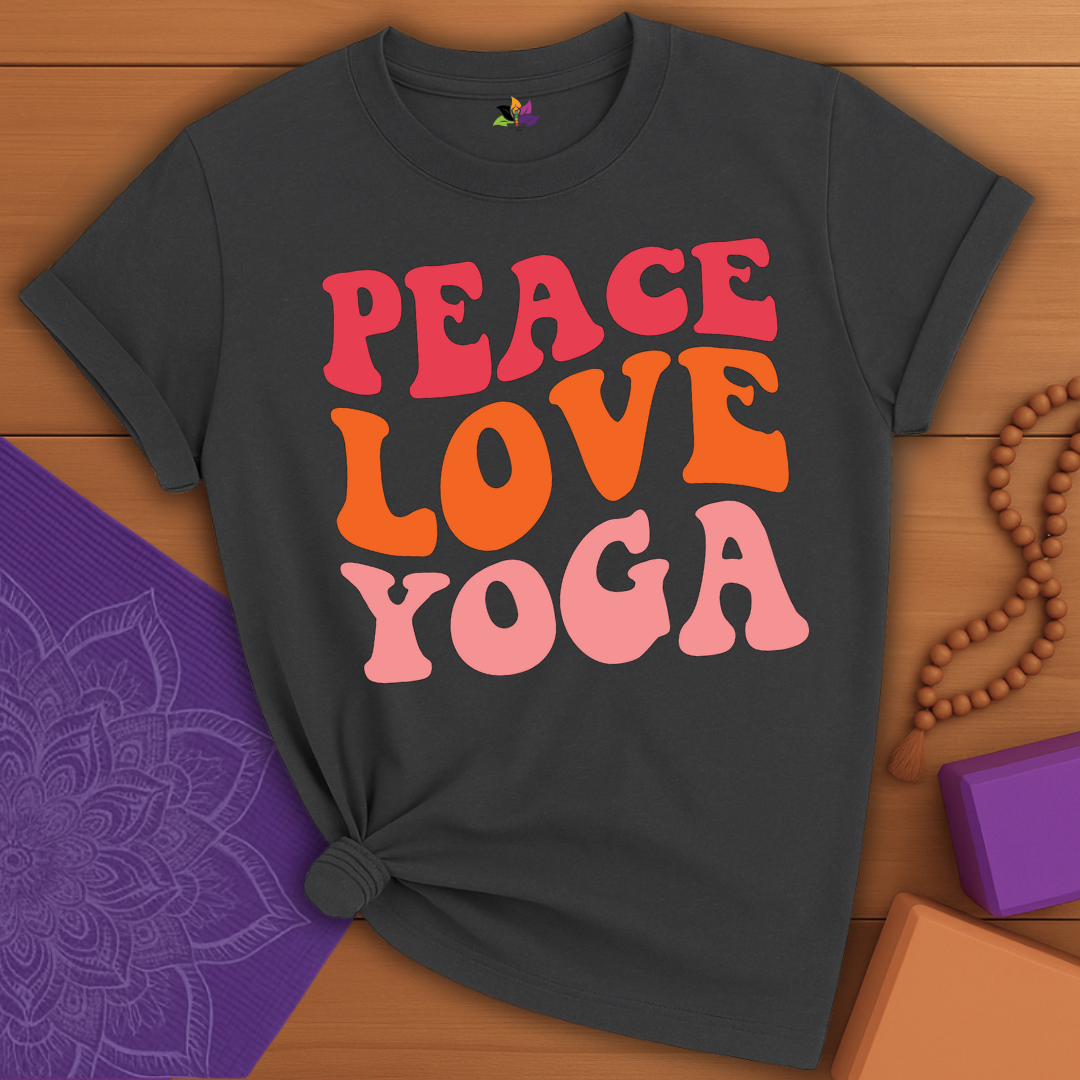 Peace.Love.Yoga T-shirt