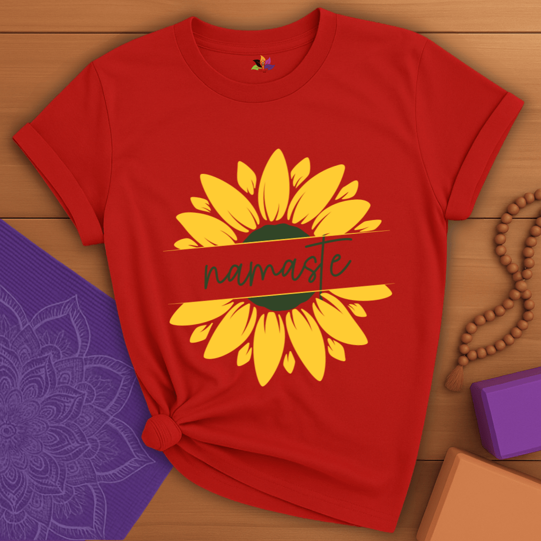 Sunflower Namaste Glow T-shirt
