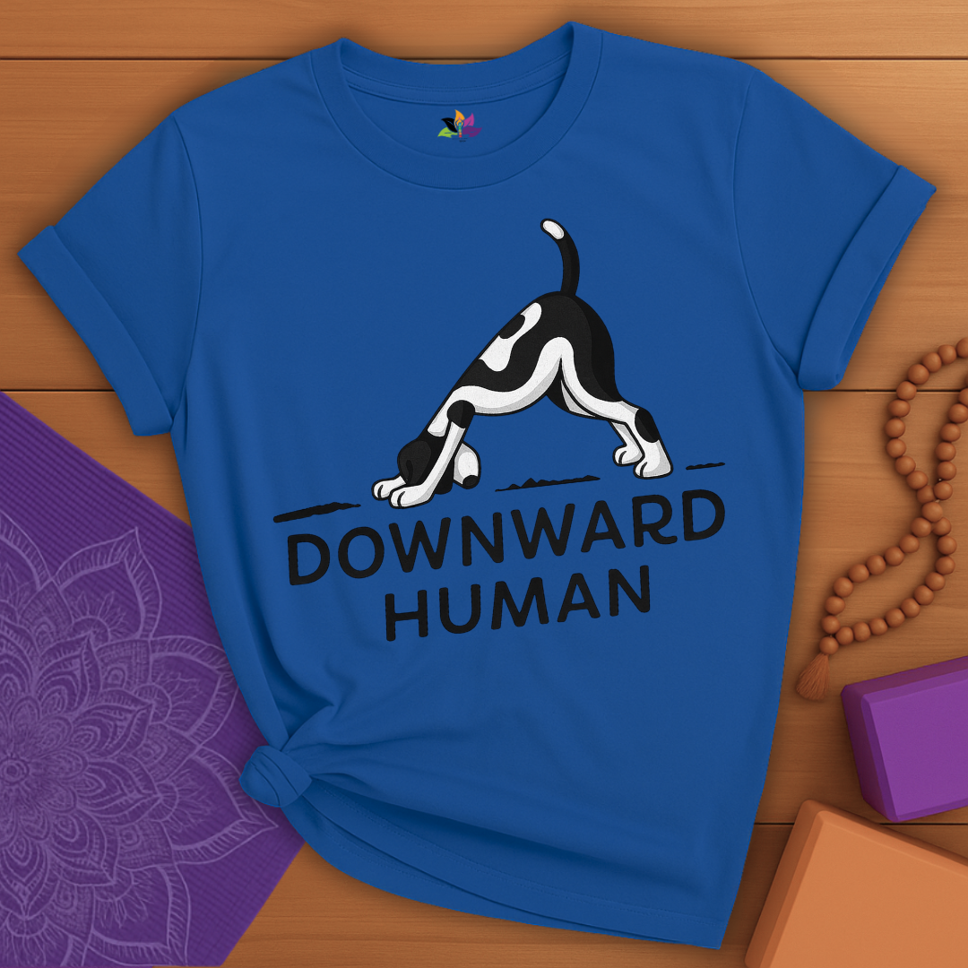 Downward Human Flow T-shirt