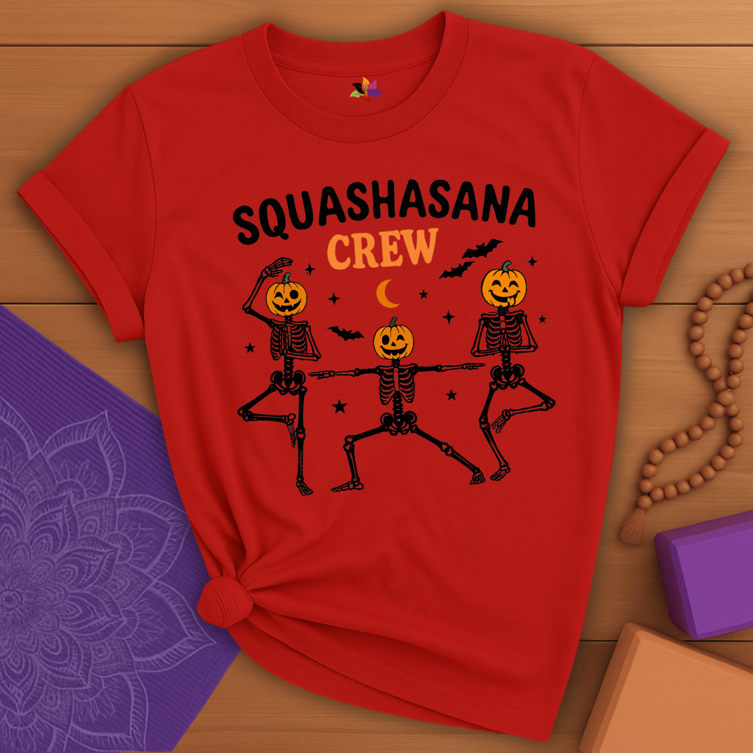 Squashasana Squad T-shirt