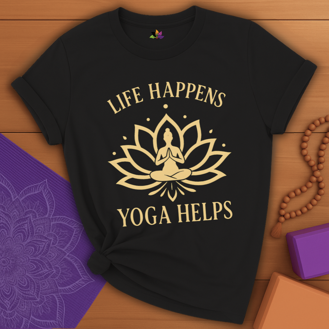 Life and Yoga T-shirt