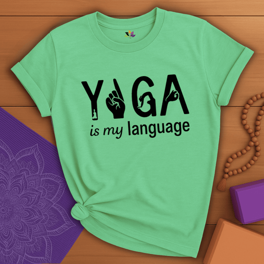Yoga Language T-shirt