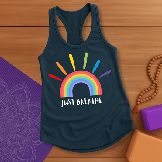 Rainbow Breathe Tank Top