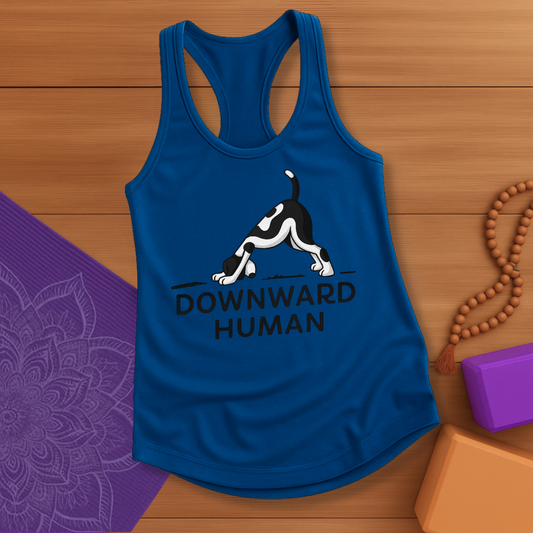 Downward Human Flow Tank Top