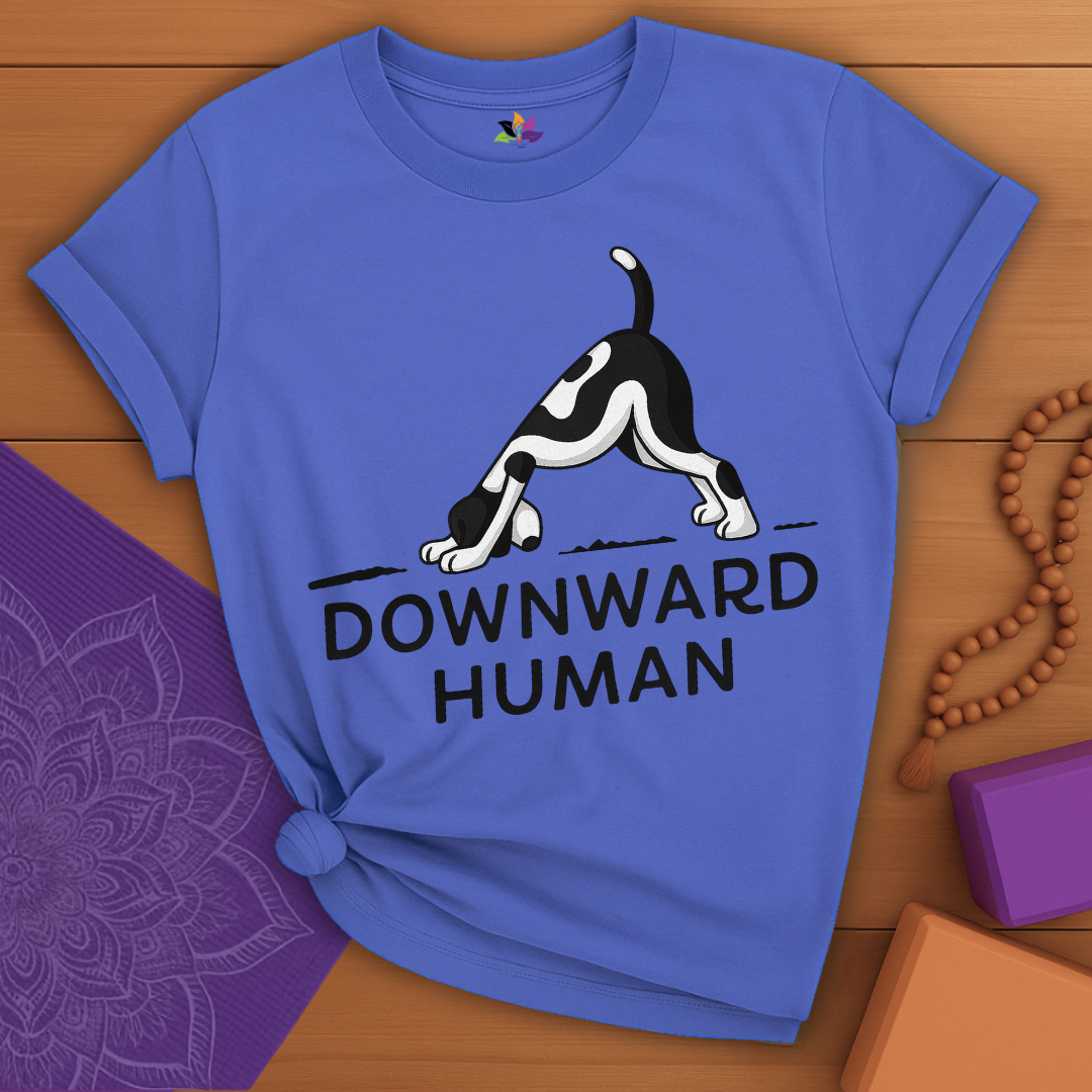 Downward Human Flow T-shirt