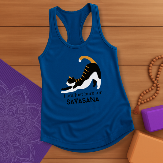Purrfect Savasana Cat Tank Top