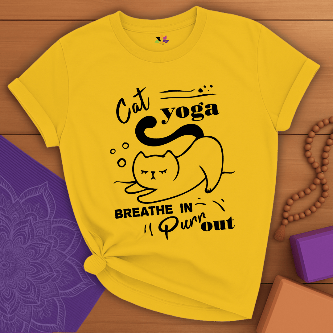 Purrposeful Yoga T-shirt