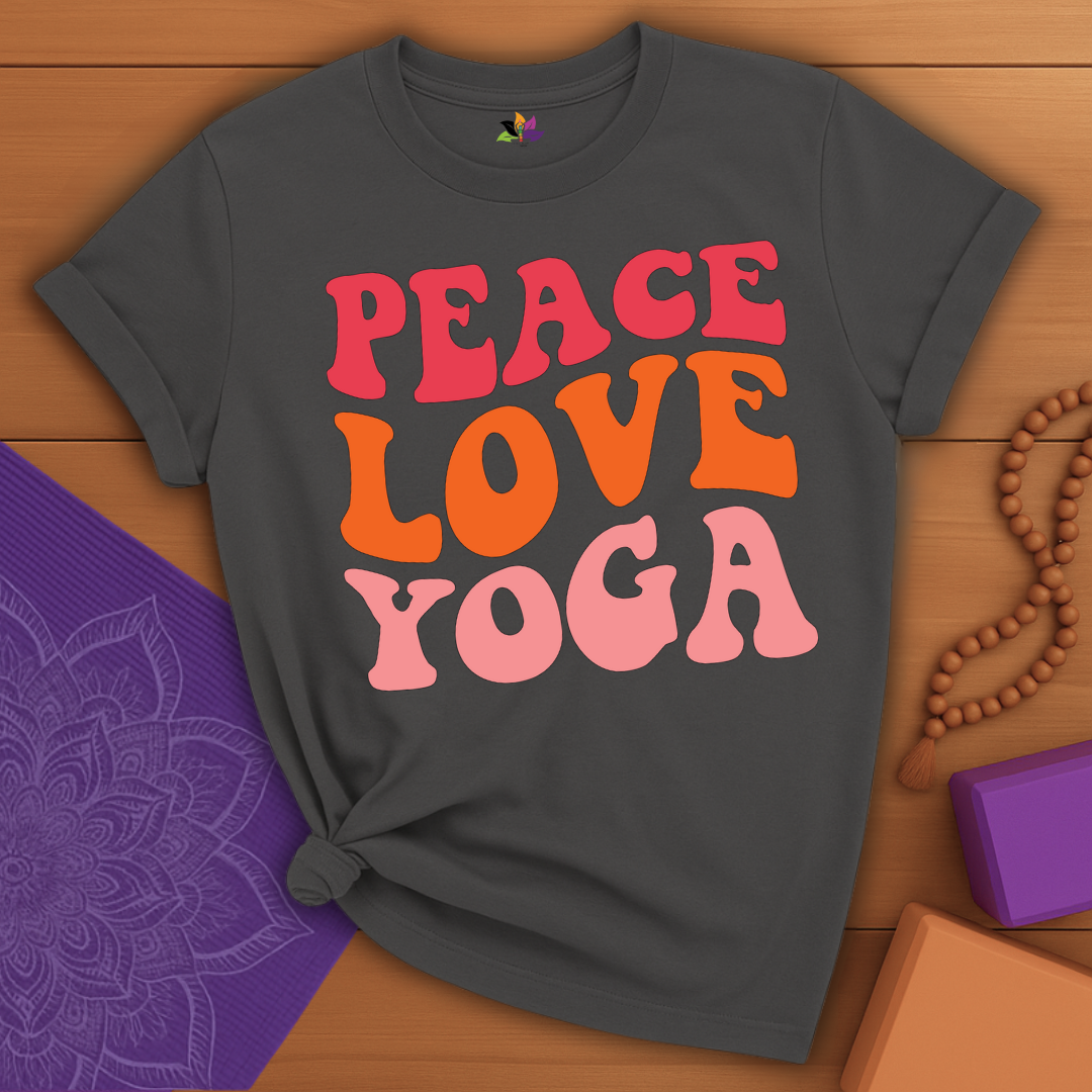 Peace.Love.Yoga T-shirt