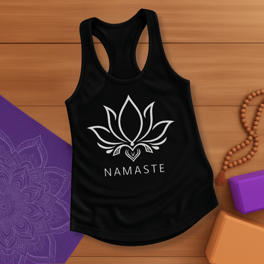 The Namaste Lotus Tank Top