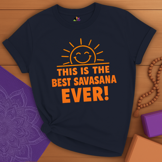 Best Savasana T-shirt